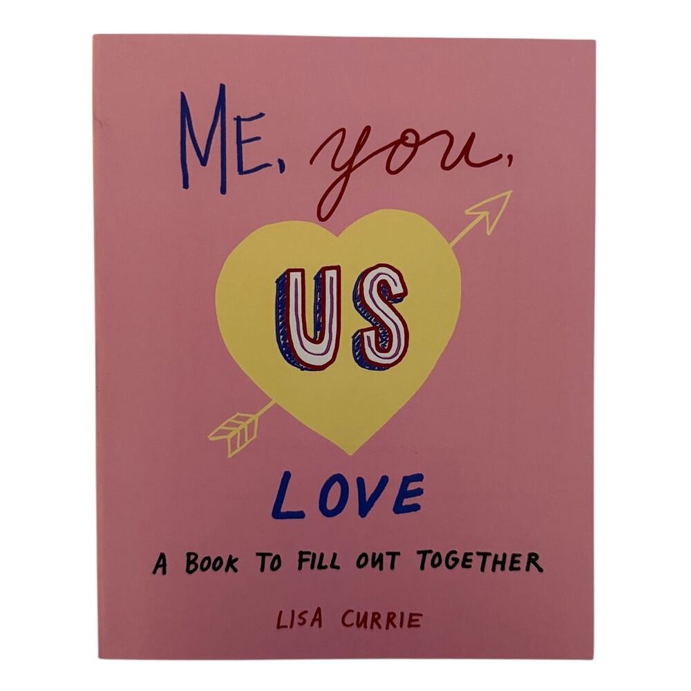 Me, you, us Love Couples Book to Fill Out Together NEW